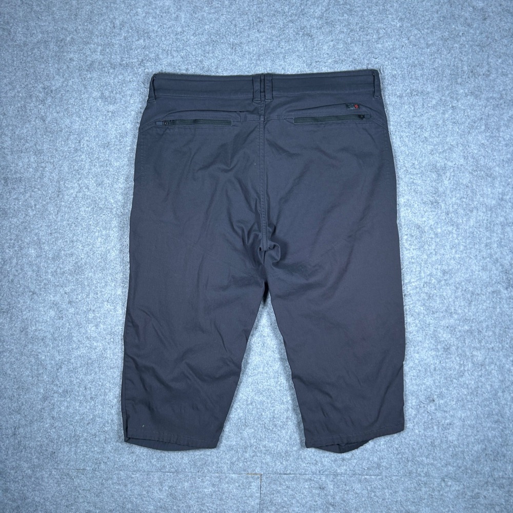Mountain Hardwear Chino Capri Pants Mens 36 Grey Hiking Outdoor Stretch